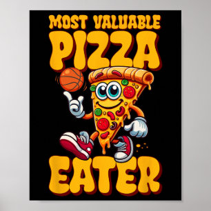 Affiche Mangeur de pizza le plus précieux 