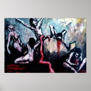 AFFICHE "MANGEURS DE PORC "