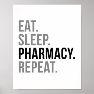 Affiche Mangez la pharmacie de sommeil
