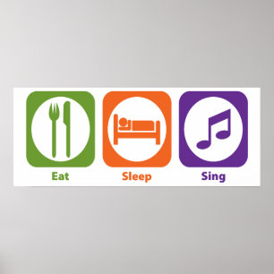Affiche Mangez le sommeil