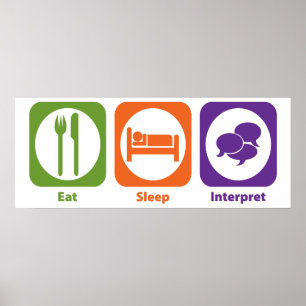 Affiche Mangez le sommeil interprètent