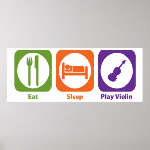 Affiche Mangez le violon du sommeil