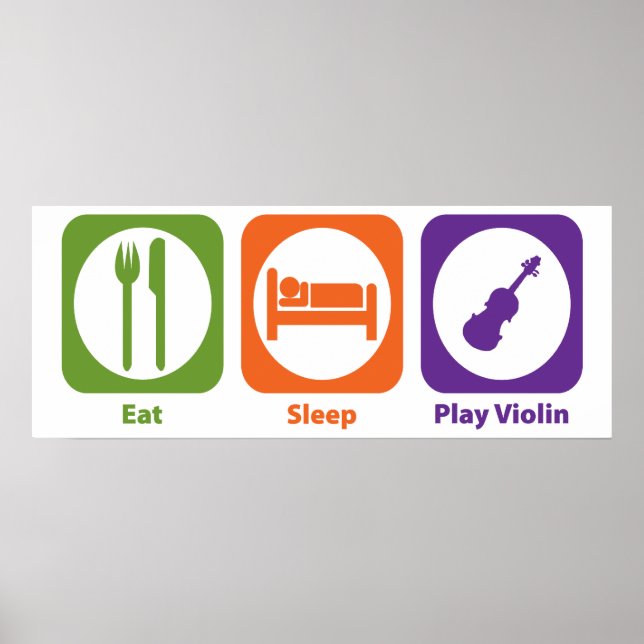 Affiche Mangez le violon du sommeil (Devant)