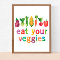 Mangez vos Légumes Couleurs arc-en-ciel Enfant sai