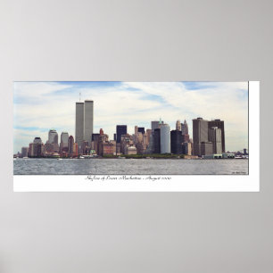 Affiche Manhattan Skyline