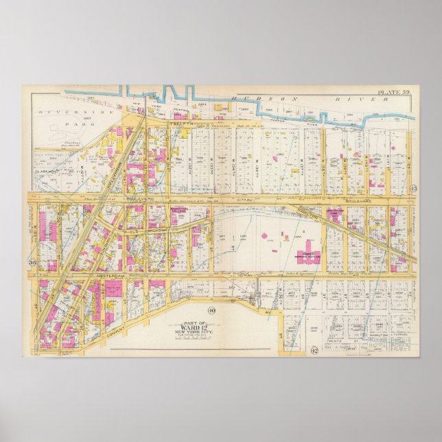 Affiche Manhatten, New York 6 (Devant)