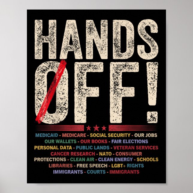 Affiche Manifestation - Actions Sans Précédent (Devant)