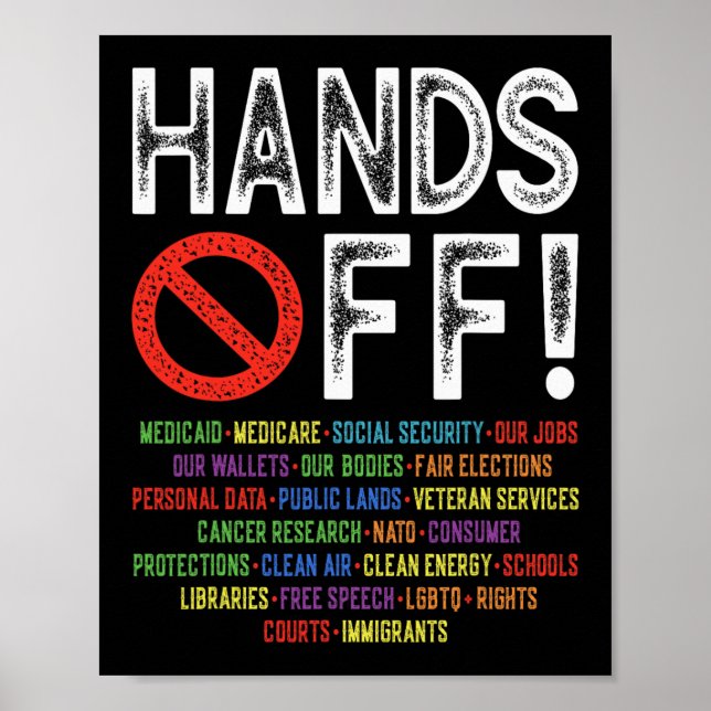 Affiche Manifestation contre la sécurité sociale contre sa (Devant)