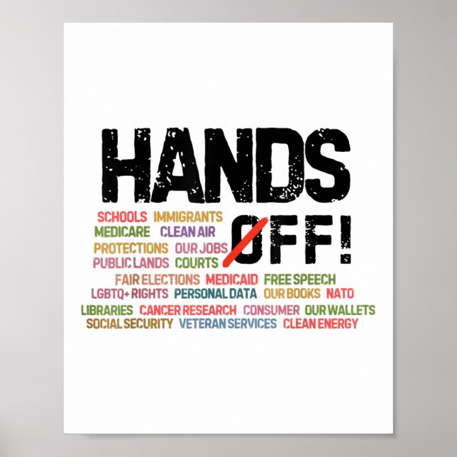Affiche Manifestation De Sécurité Sociale Et Medicare Pro (Devant)