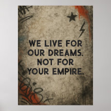 Manifeste du graffiti, citation personnalisée Stre