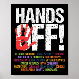 Affiche Manifestez sans violence le 5 avril Résistance Ant