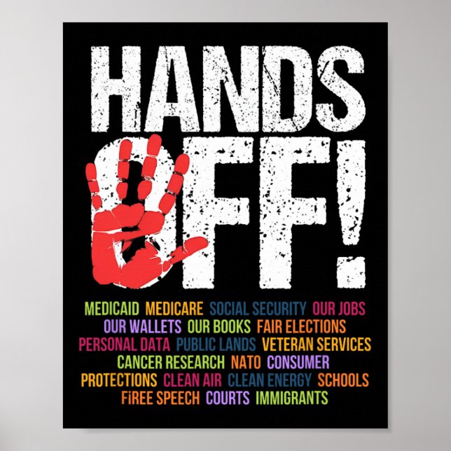 Affiche Manifestez sans violence le 5 avril Résistance Ant (Devant)