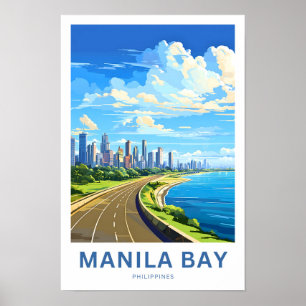 Affiche Manille Bay Philippines Imprimer