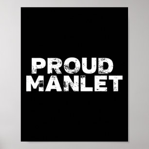 Affiche Manlet Fière Bodybuilding Courte