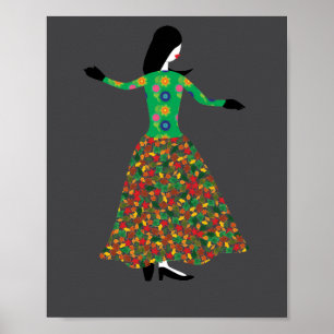 Affiche Mannequin de mode 01