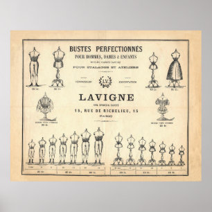 Affiche Mannequins français
