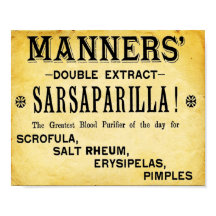 Manners Double Extrait Sarsaparilla Imprimer