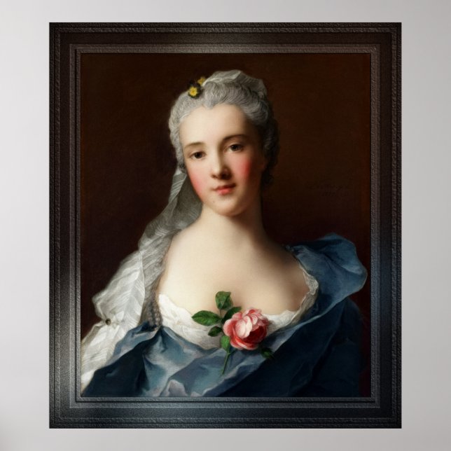 Affiche Manon Balletti par Jean-Marc Nattier (Devant)