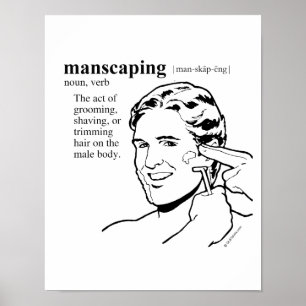 AFFICHE MANSCAPING
