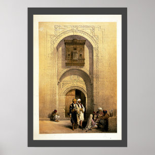 Affiche Mansion du Caire moderne, Art Arabesque, Roberts/H