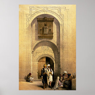 Affiche Mansion du Caire moderne, Art Arabesque, Roberts/H