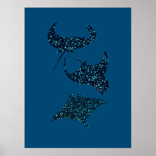 Affiche Manta Ray