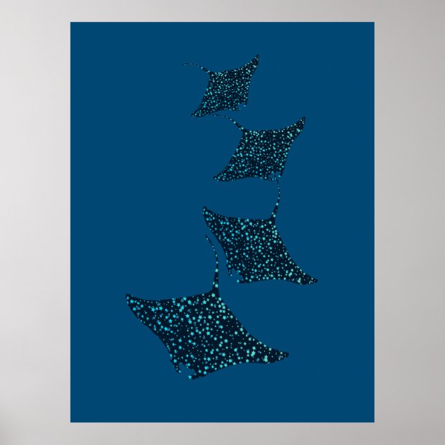 Affiche Manta Rays (Devant)
