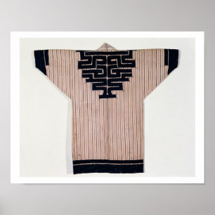 Affiche Manteau Ainu, 19ème siècle