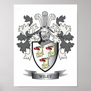 Affiche Manteau de crête de famille de Wiley des bras