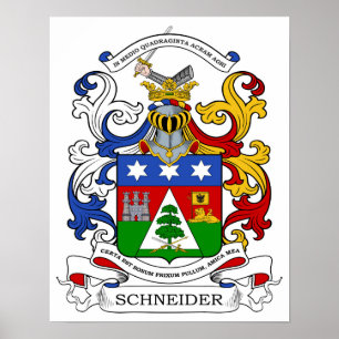 Affiche Manteau de Schneider des bras faits sur commande