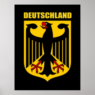 Affiche Manteau des bras allemand