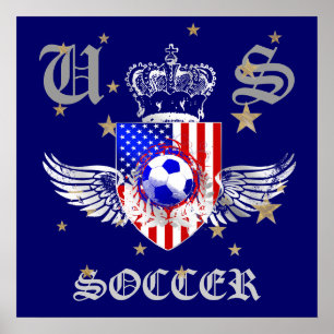 Affiche Manteau du football des USA des bras 2012 2014