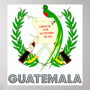Affiche Manteau du Guatemala des bras