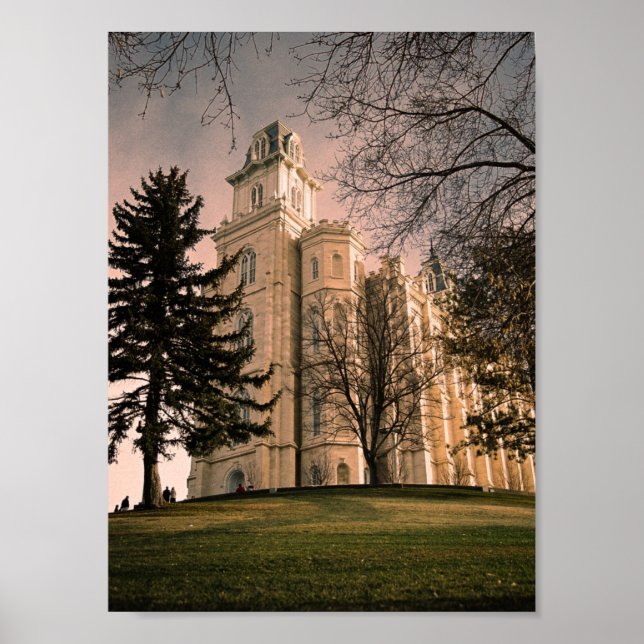 Affiche Manti, Utah LDS Temple (Devant)