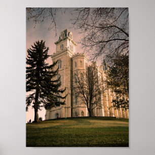 Affiche Manti, Utah LDS Temple