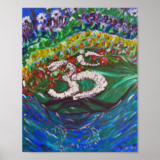 Affiche Mantra Garden - Om Peinture en toile