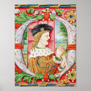 Affiche Manuel I "le chanceux", roi du Portugal