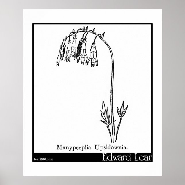 Affiche Manypeeplia Upsidownia. (Devant)