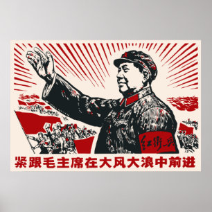 Affiche Mao Zedong