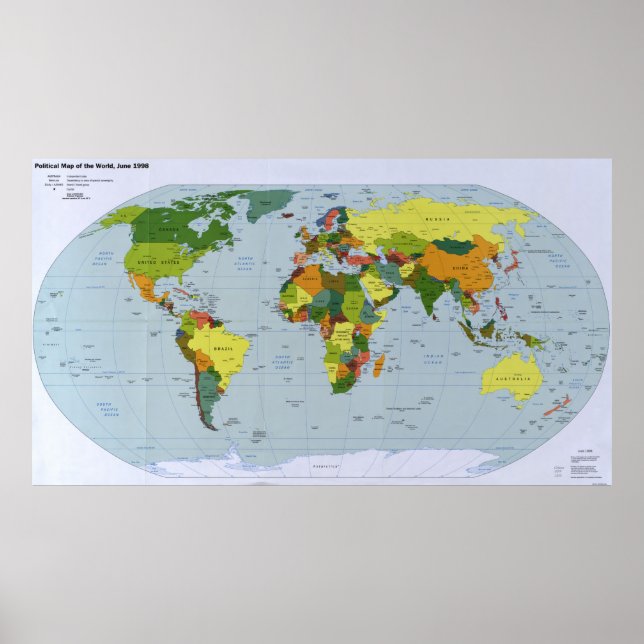 Affiche Map of The World (1998) (Devant)