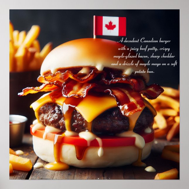 Affiche Maple Leaf Munchies : Classique canadien (Devant)