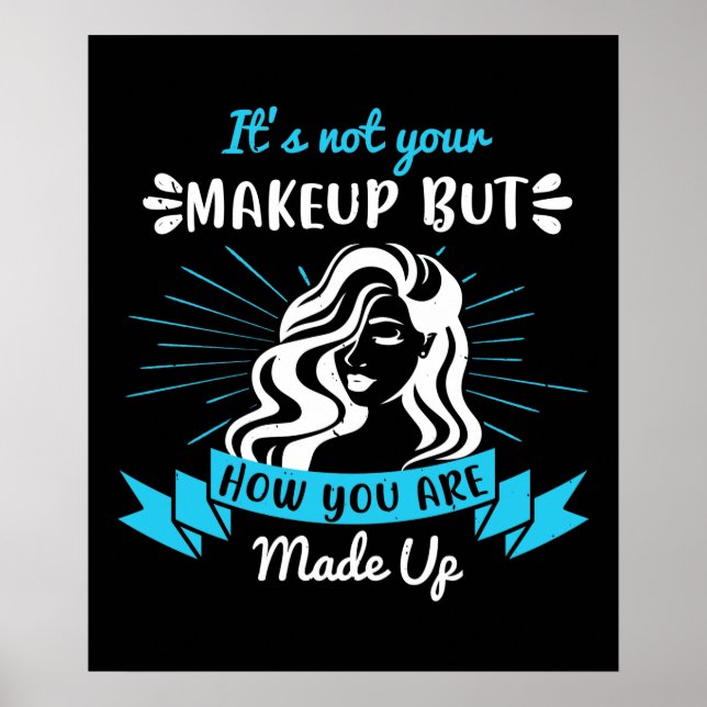 Affiche Maquillage - Ce n'est pas votre maquillage (Devant)