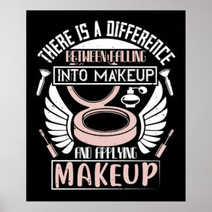 Affiche Maquillage - Tomber Dans Le Maquillage