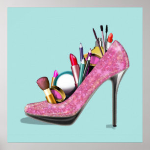 Affiche Maquiller les talons de talon