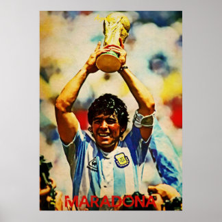 Affiche Maradona - D10S
