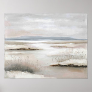 Affiche Marais de la fonte des glaces #1 – Paysage serein
