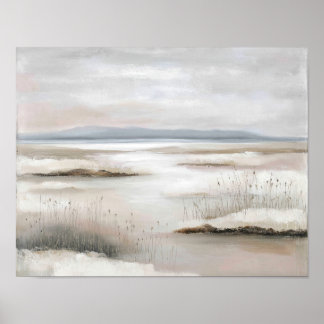 Affiche Marais de la fonte des glaces #1 – Paysage serein