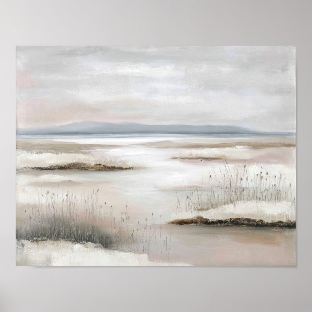 Affiche Marais de la fonte des glaces #1 – Paysage serein (Devant)