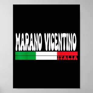 Affiche Marano Vicentino Ville Italia Amoureux du Voyage I