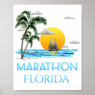 Affiche Marathon de la voile Floride